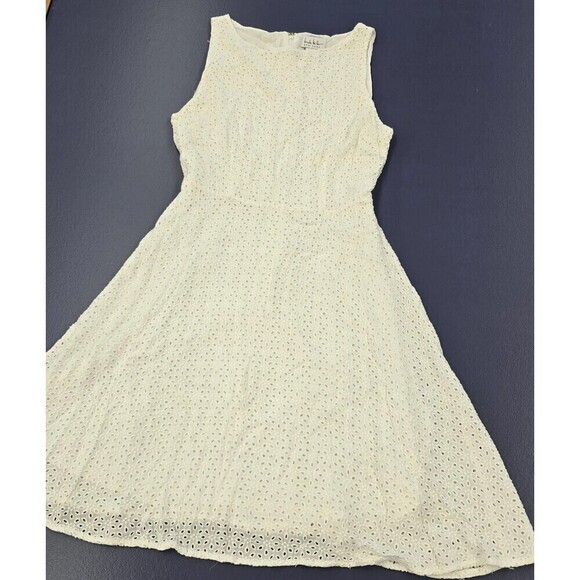 Nicole Miller Dresses & Skirts - Nicole Miller NY Women's Dress Size 4 White Mini Zip Closure (A26)